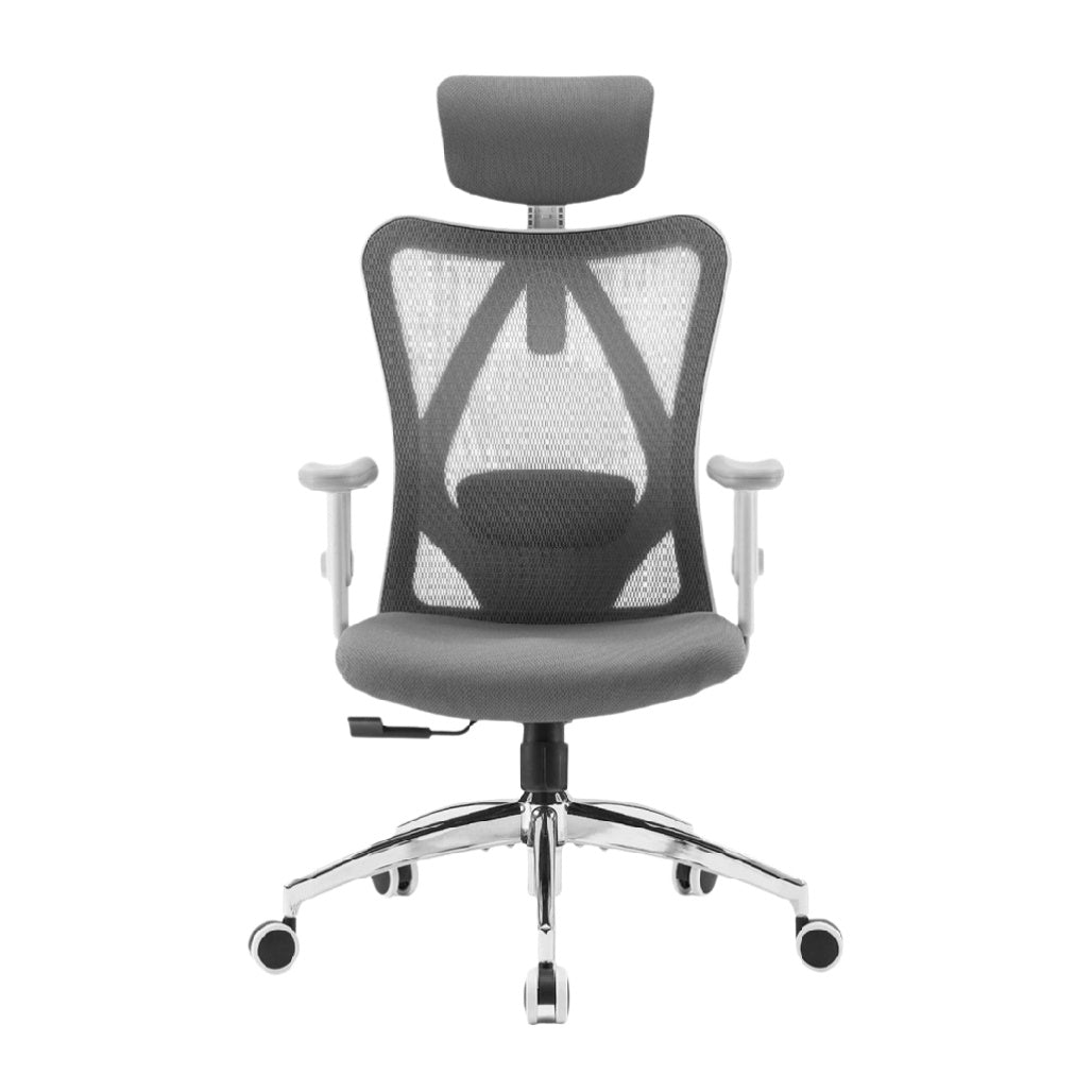Chaise de bureau ergonomique en maille respirante pour le travail à domicile - 60 x 60 x 120
