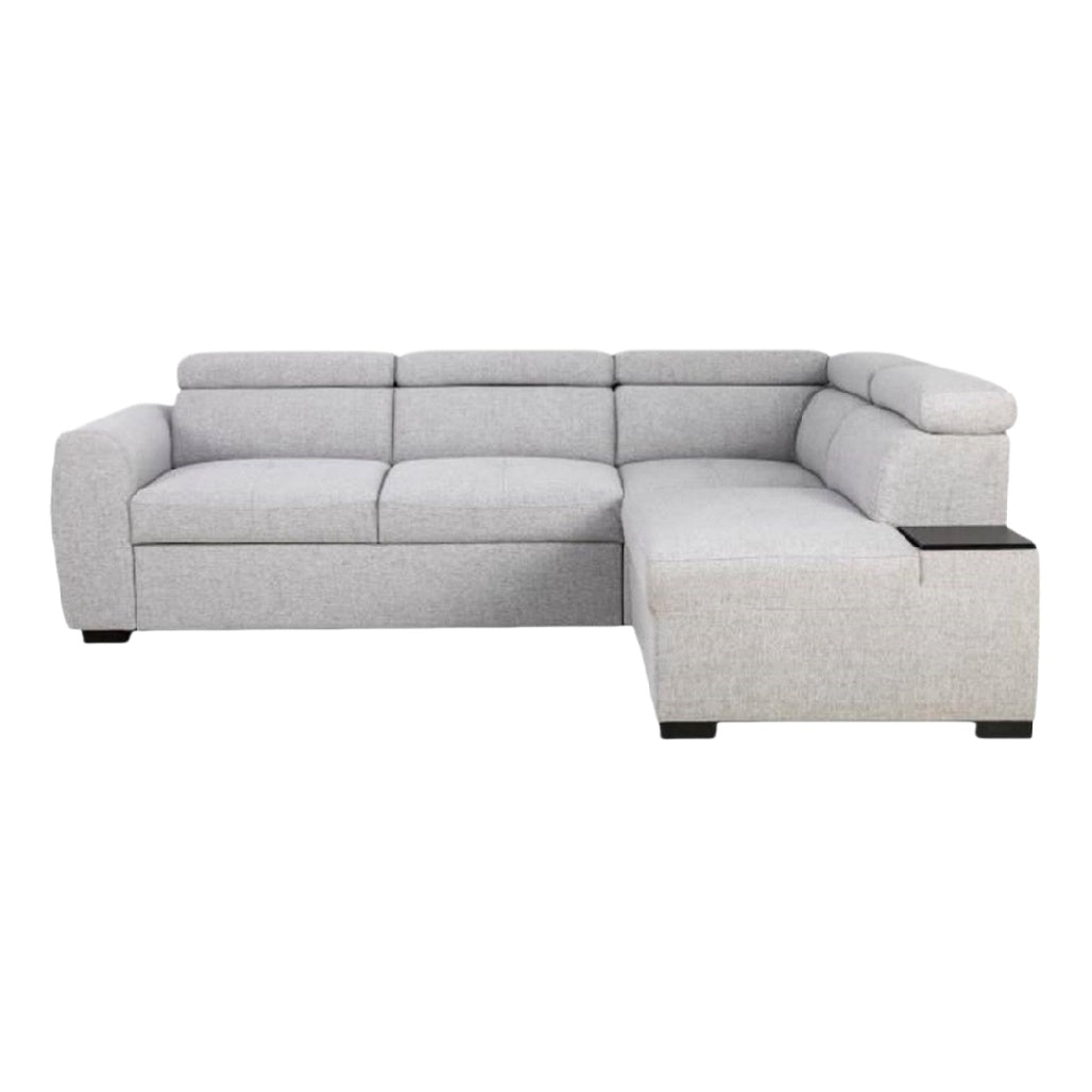 Canapé d'angle en tissu pour salon - 250 x 180 x 85