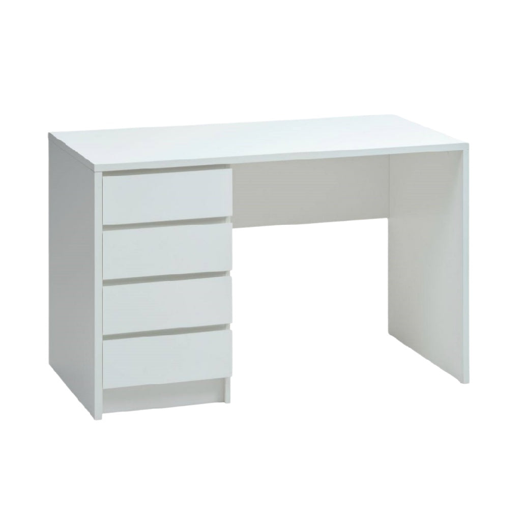 Bureau de travail avec rangements en MDF - 120 x 60 x 75
