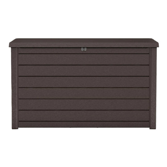 Coffre de rangement extérieur en résine - 120 x 62 x 69