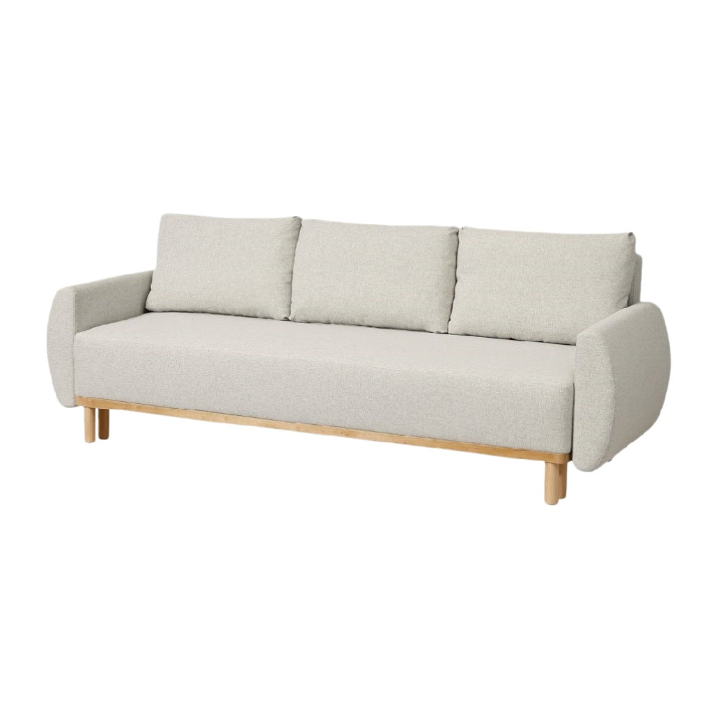 Canapé convertible pour salon en tissu - 200 x 90 x 80