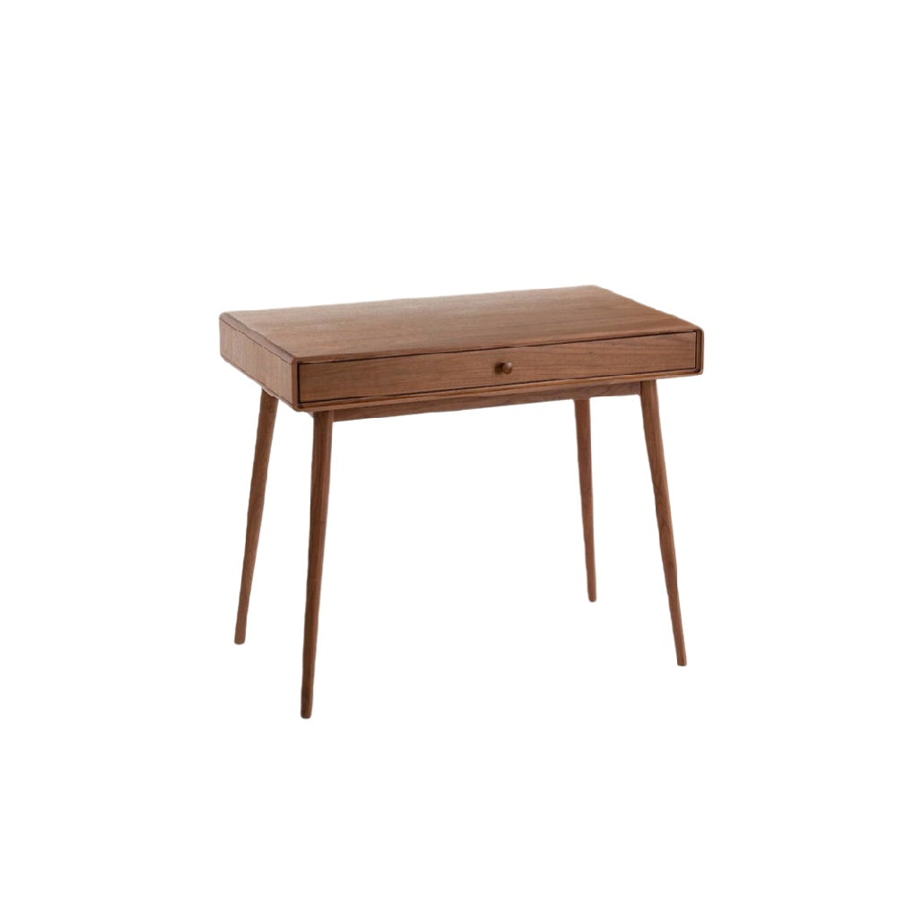 Table de chevet en bois avec tiroir pour chambre - 90 x 60 x 75